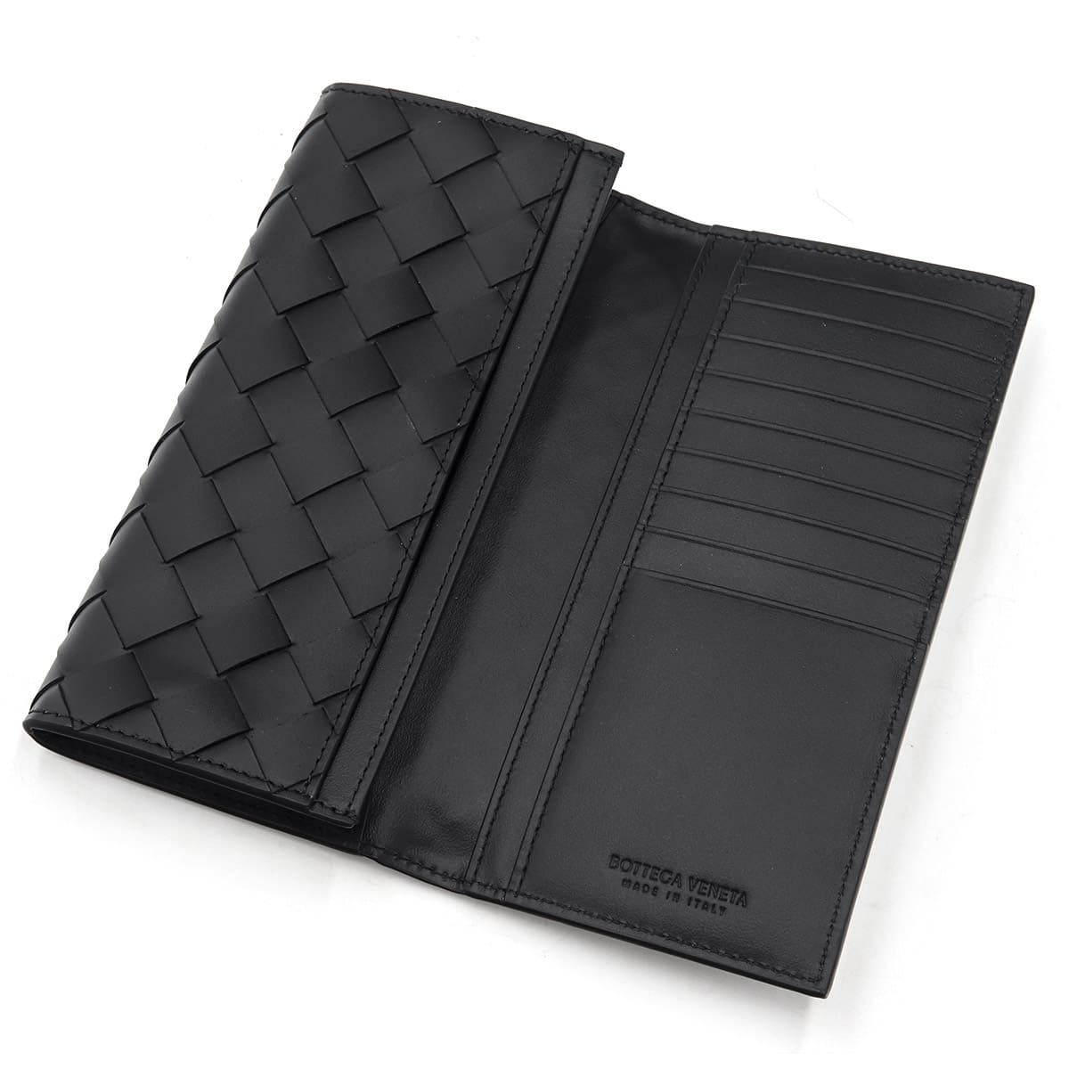楽天市場】【名入れ可】ボッテガ 財布 ボッテガヴェネタ メンズ 長財布