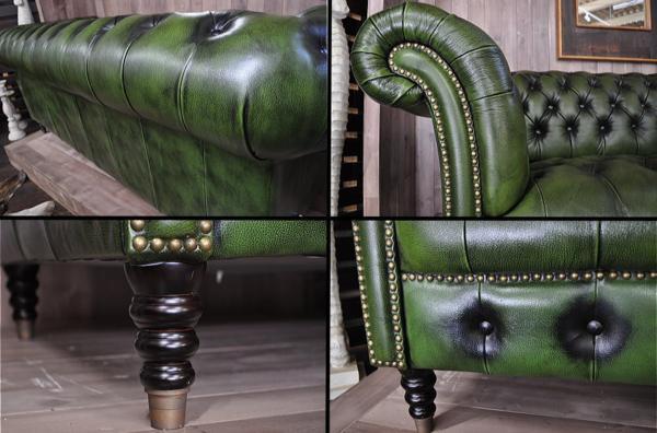 楽天市場】【開梱設置付】 【入荷しました】チェスターフィールド調総