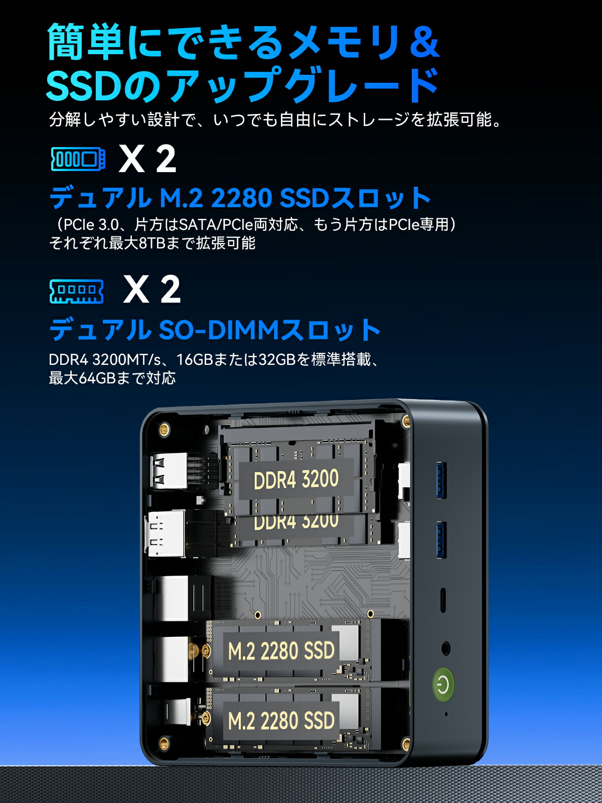 楽天市場】【クーポンで63,999円】GMKtec NucBox M5 Ultra ミニPC AMD