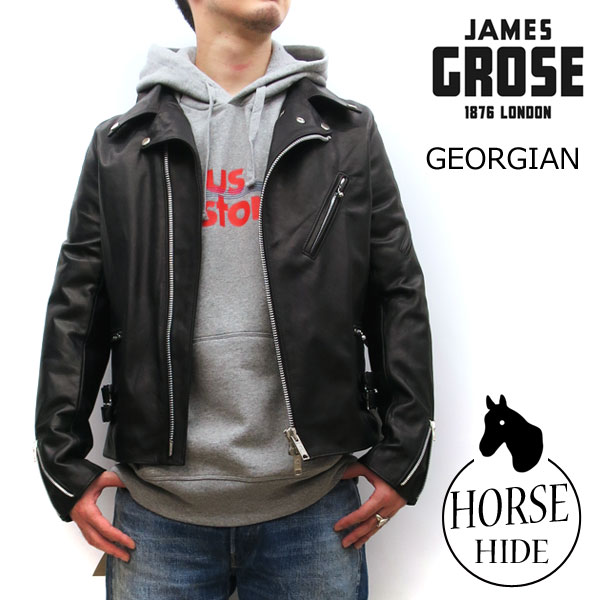 楽天市場】【正規販売店】JAMES GROSE / GEORGIAN【HORSE】【ブラック