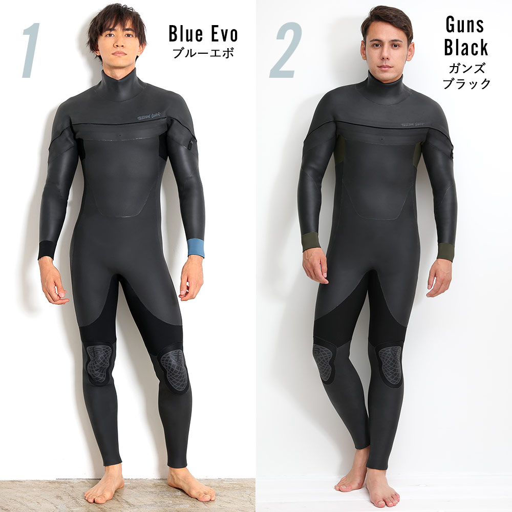 楽天市場】FELLOW セミドライ 5×3mm ウェットスーツ ロングチェスト