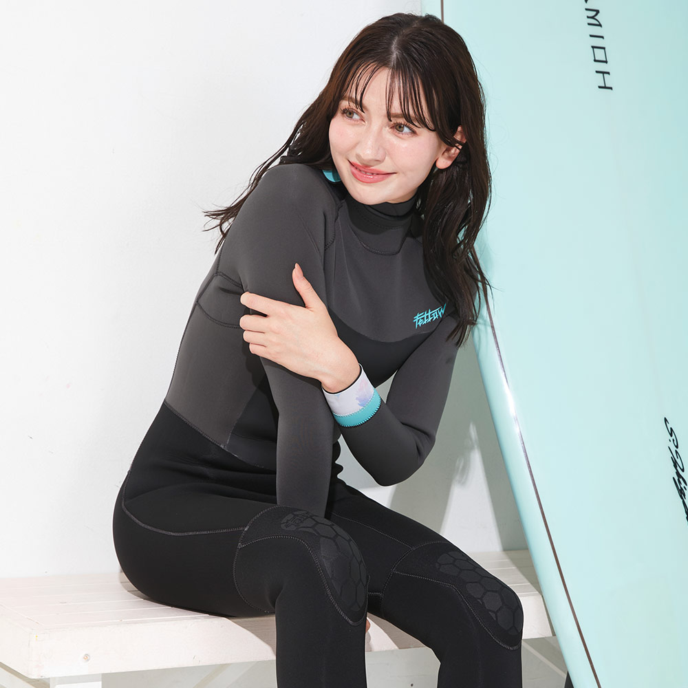 楽天市場】FELLOW ウェットスーツ フルスーツ 3mmレディース バック