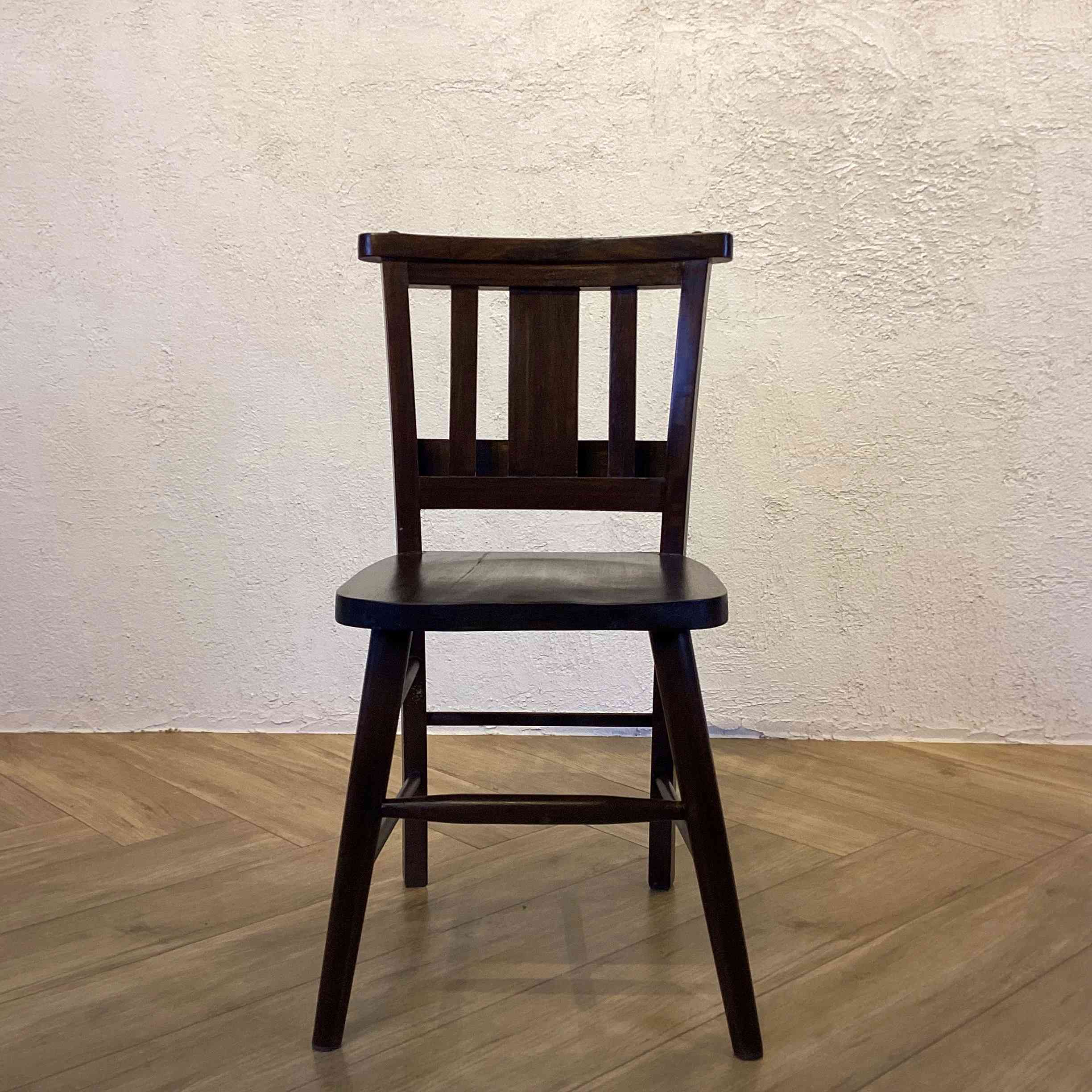 楽天市場】英国アンティーク調 チャーチチェア ボックス付き ダーク