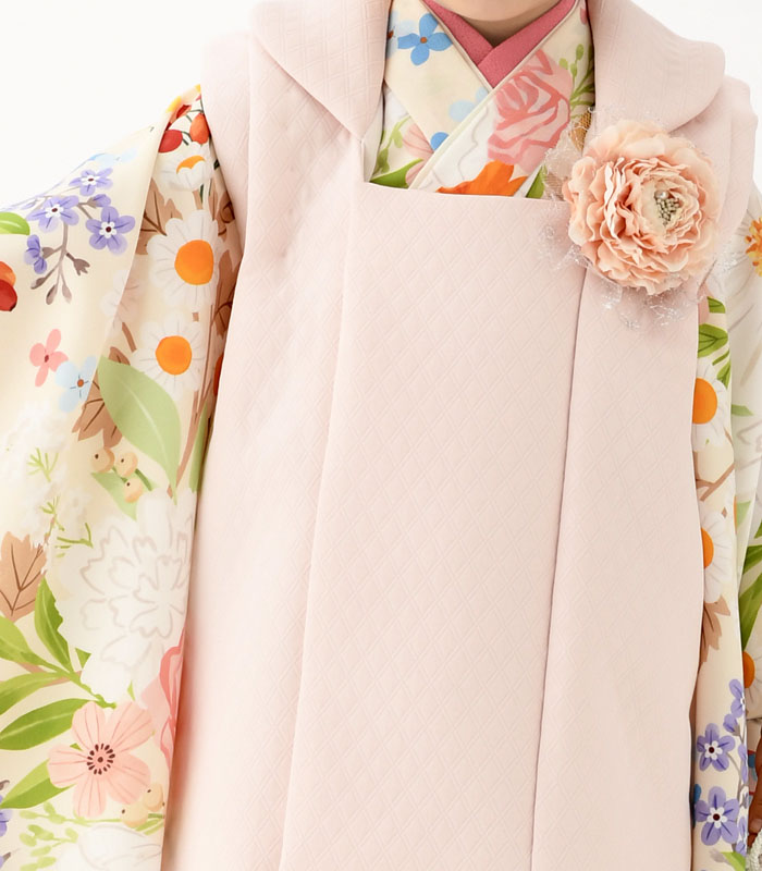 楽天市場】七五三 753 着物 3歳 女の子 被布セット 花わらべ ブランド