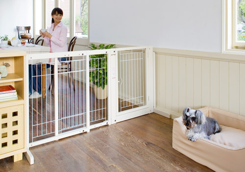 楽天市場】[スタンドゲートF80Aメッシュ]ペットゲート 犬用 置くだけ