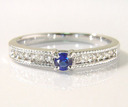 楽天市場】お買い物マラソン500円クーポン K18 ブルーサファイア