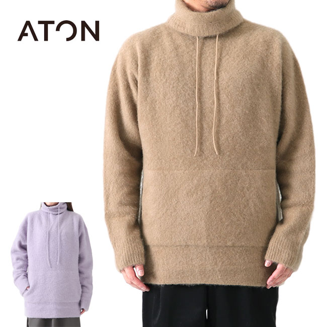 楽天市場】[SALE] ATON エイトン オーバーサイズ タートルネック