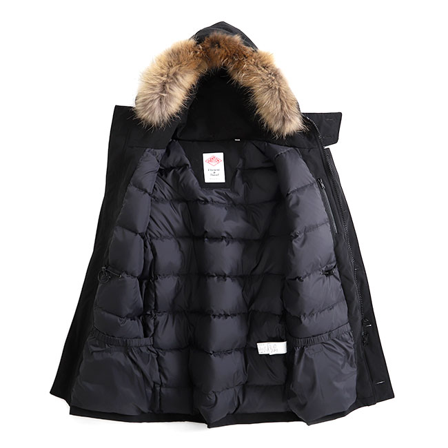 楽天市場】DANTON ダントン ファー付き フードダウンコート JD-8932