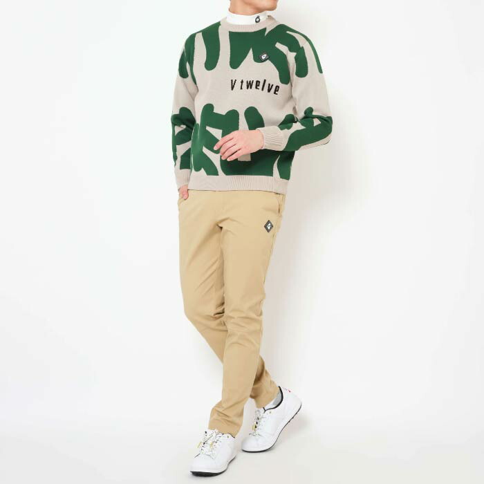 楽天市場】V12 ヴィトゥエルブ ゴルフウェア メンズ GRFT KNIT メンズ