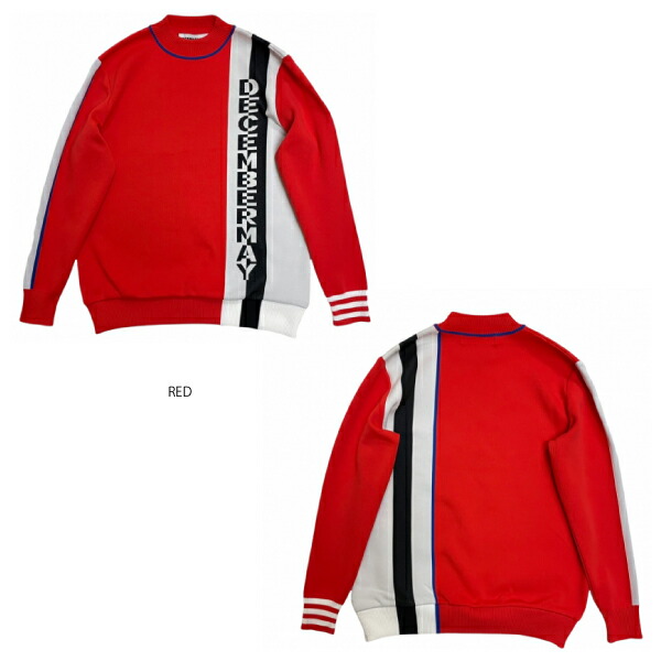 楽天市場】DECEMBERMAY ディセンバーメイ メンズ Stripe logo highneck