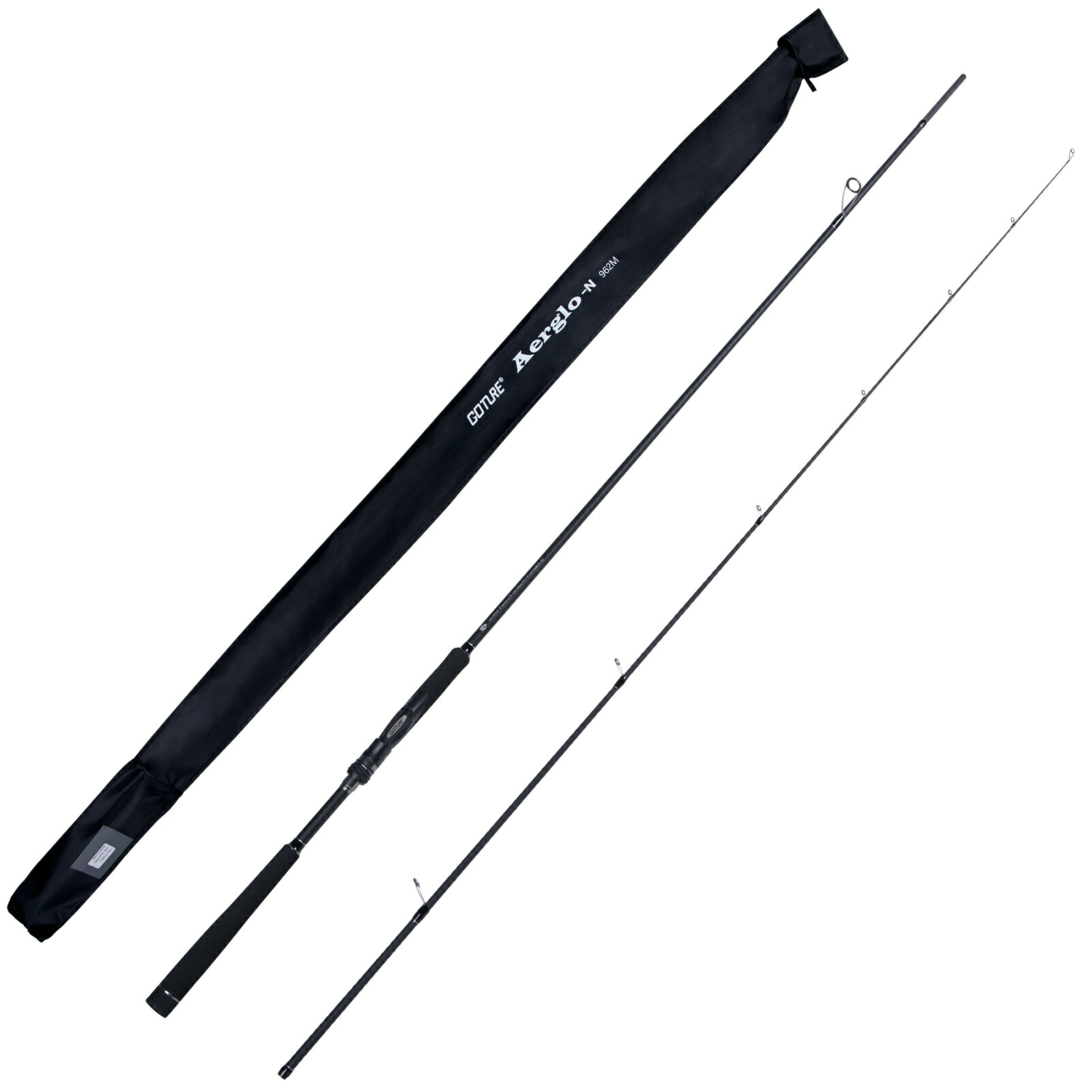 楽天市場】Goture スピニングロッド Aerglo-N/Fuji製ガイド 2.4M/2.7M