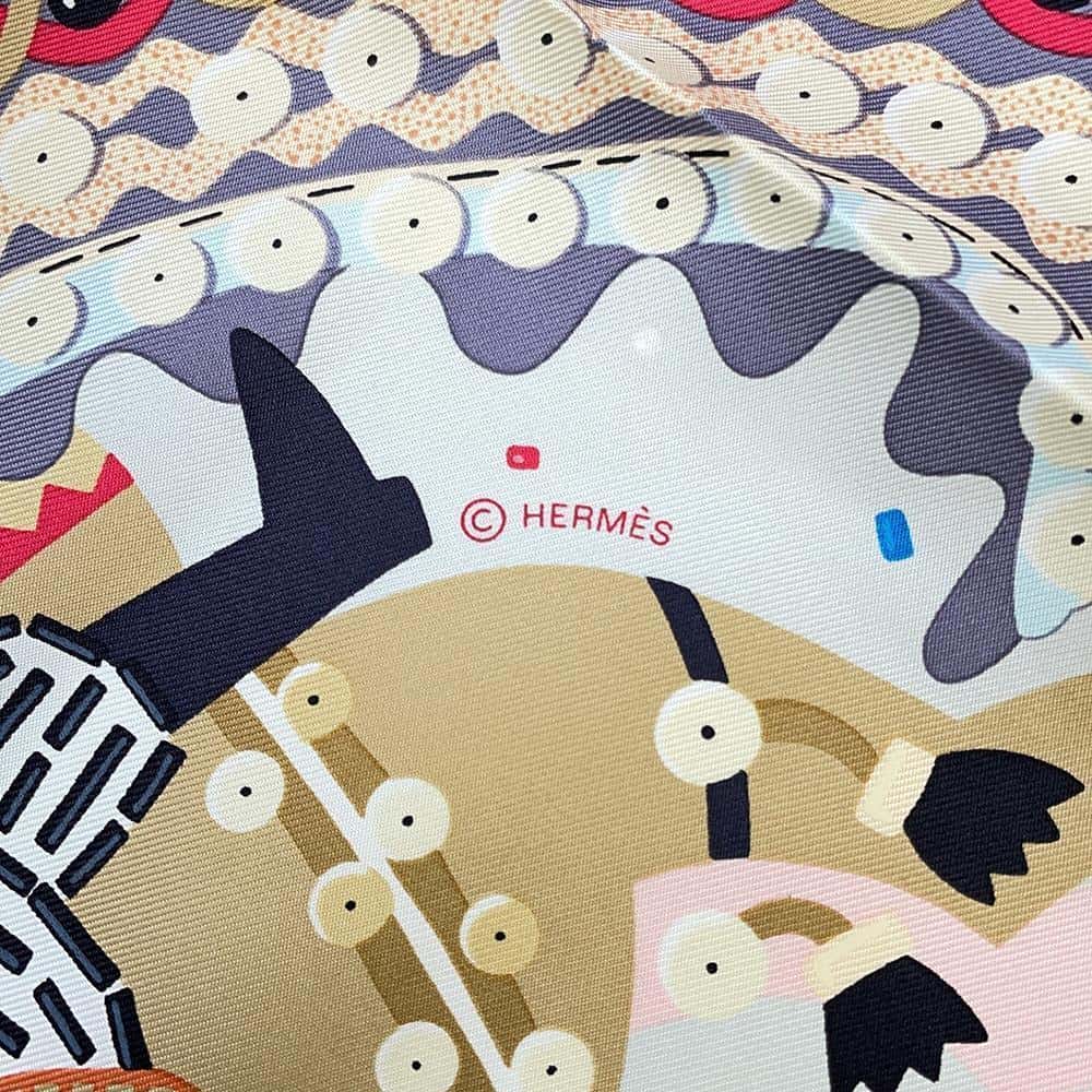 楽天市場】エルメス カレ90 コスチューム・ドゥ・フェット Costume de