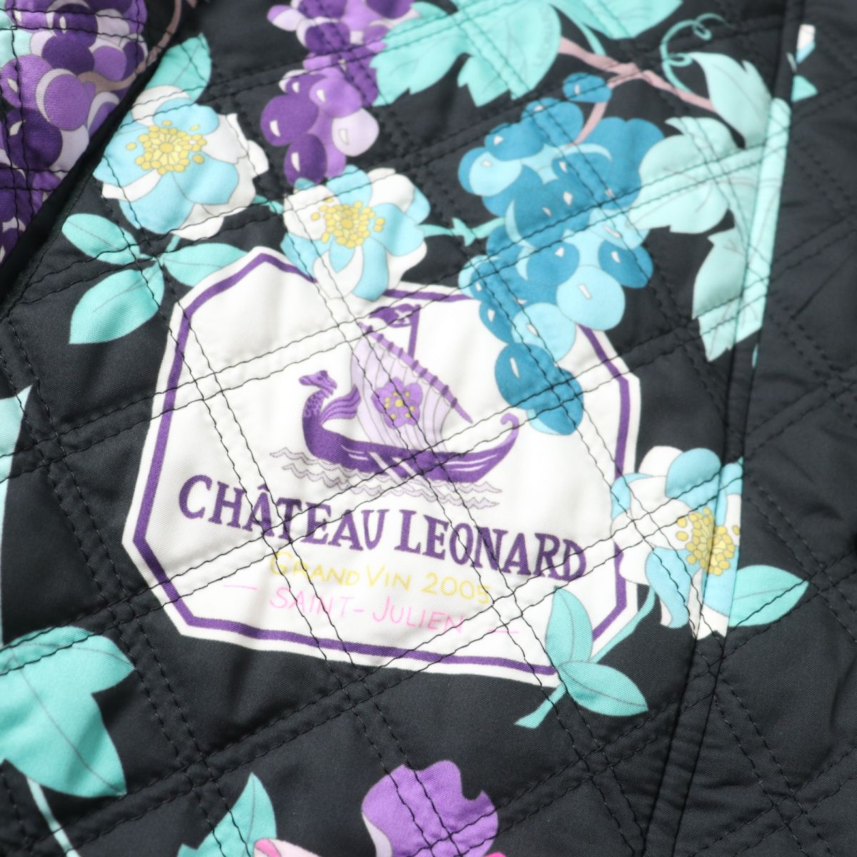 楽天市場】美品☆正規 レオナールスポーツ 0541603 花柄 ロゴボタン