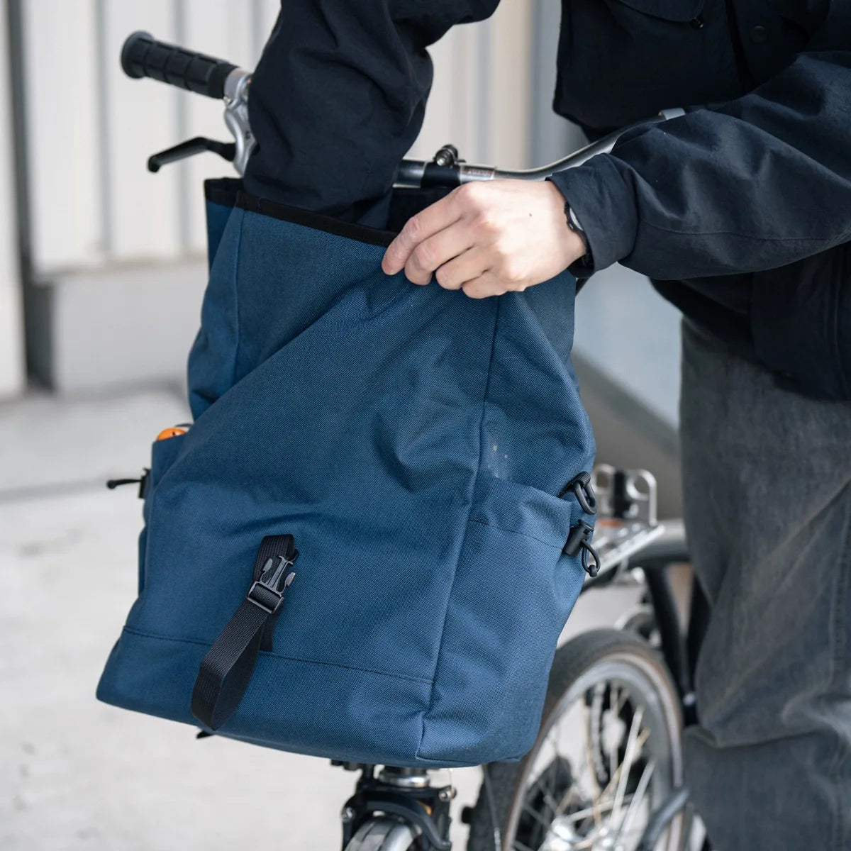 楽天市場】FAIRWEATHER brompton bag mini (フレームあり) フェア
