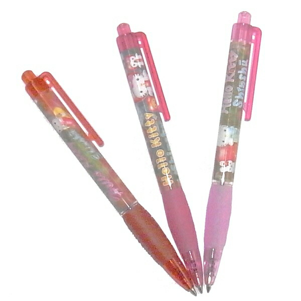 楽天市場】ご当地キティ信州限定りんごボールペン3本セット : ご当地