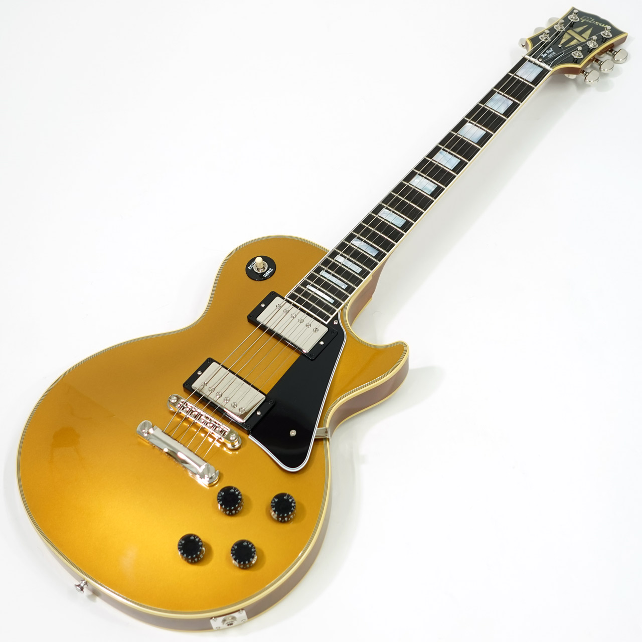 楽天市場】Gibson Custom Shop Les Paul Custom Gold Top EB Double