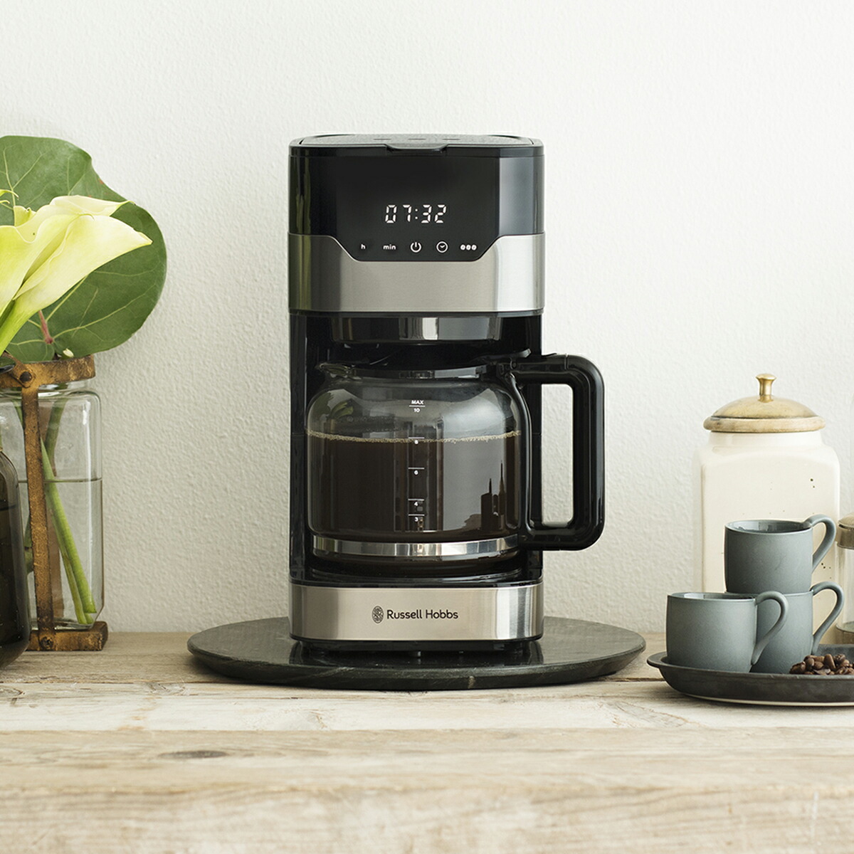 楽天市場】【正規品1年保証】 ラッセルホブス コーヒーメーカー