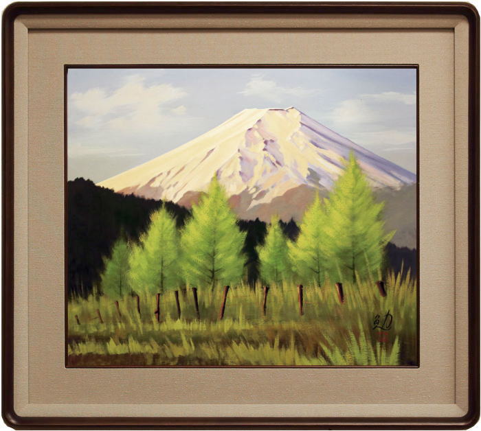 楽天市場】谷崎 勉『富士』日本画 F10（10号） : 内田画廊