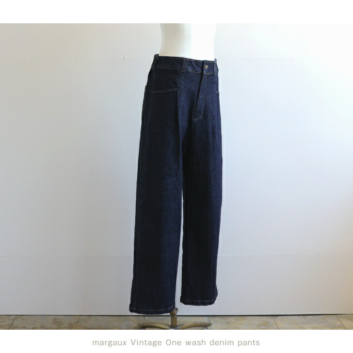 楽天市場】margaux Vintage 【One wash denim pants】 ワン