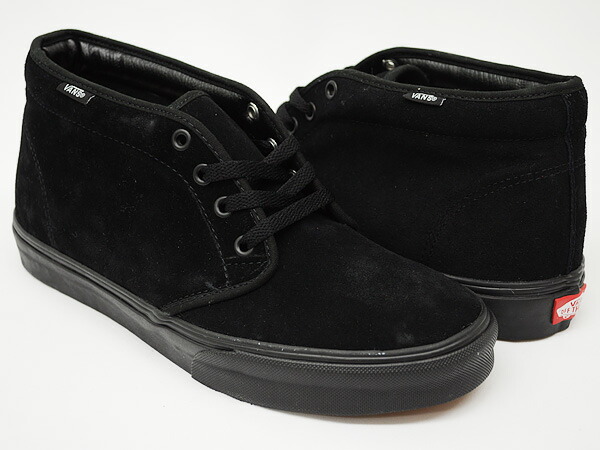 楽天市場】VANS CHUKKA BOOT【バンズ チャッカ ブーツ】BLACK / BLACK