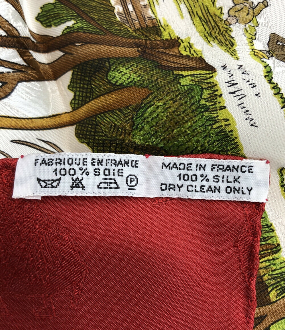 楽天市場】【中古】美品 エルメス スカーフ カレ90 シルク100% 冬の