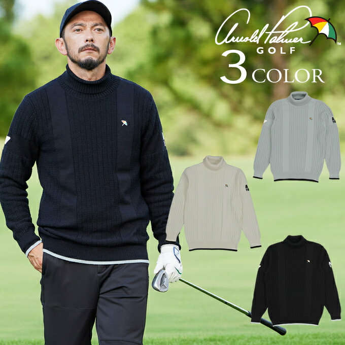 楽天市場】アーノルドパーマー ゴルフウェア セーター メンズ