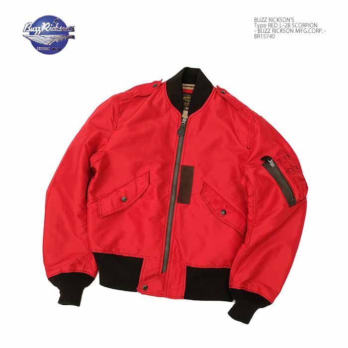 楽天市場】バズリクソンズ アウター BUZZ RICKSON'S BR15740 RED L-2B