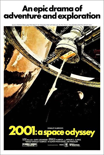 楽天市場】2001年宇宙の旅 映画ポスター 軽量アルミ製フィットフレーム
