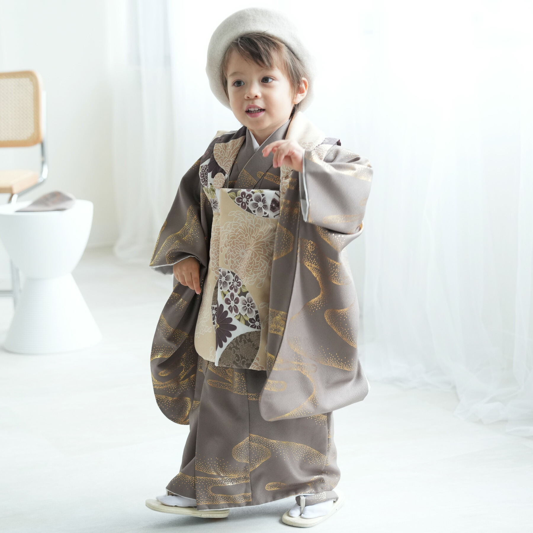 楽天市場】【レンタル】 七五三 3歳 着物 セット ひよこ商店 85cm-95cm