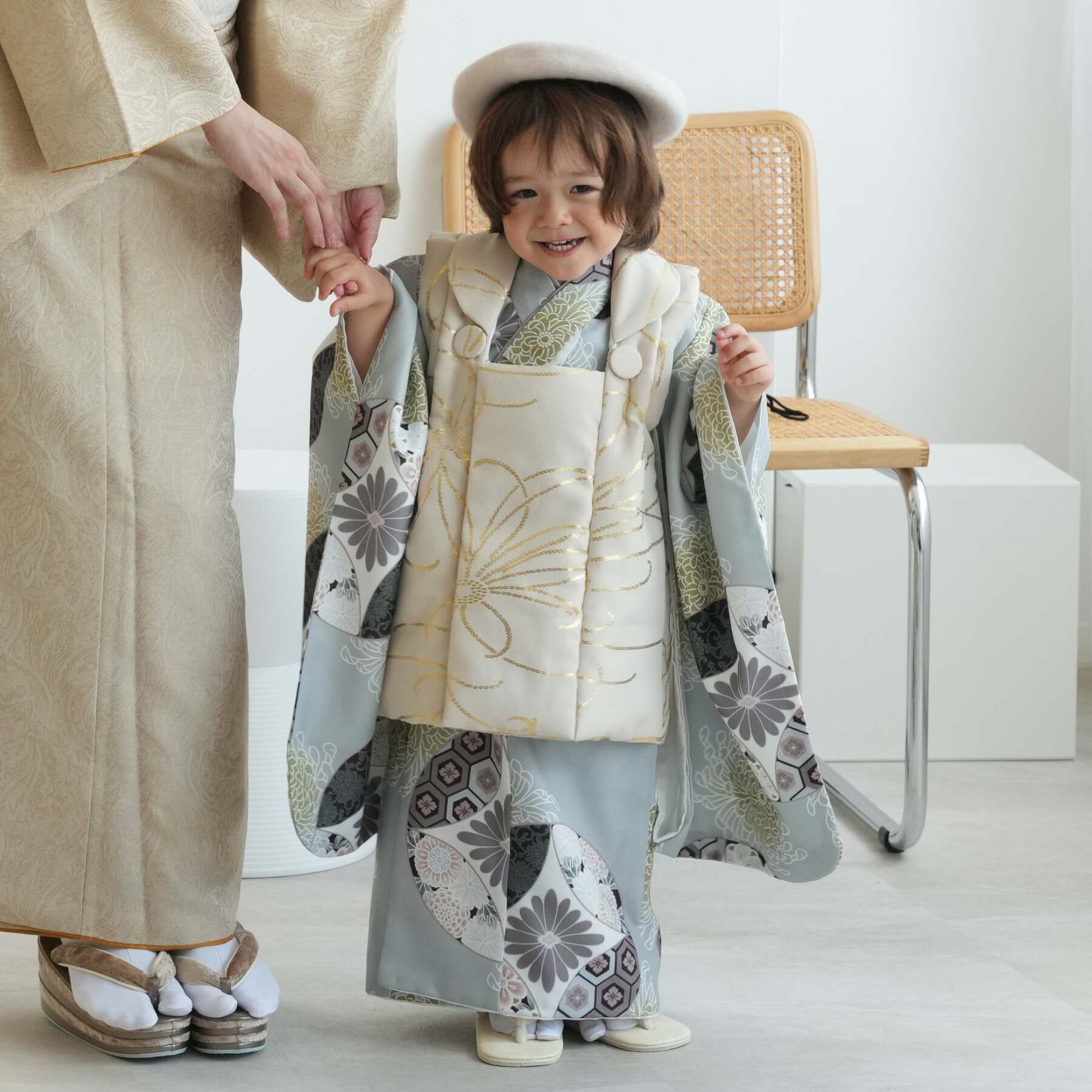 楽天市場】【レンタル】 【ひよこ商店 kids 七五三 着物 3歳 男の子