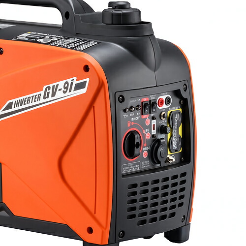 楽天市場】発電機 小型 家庭用 インバーター 工進 GV-9i 2年保証 送料