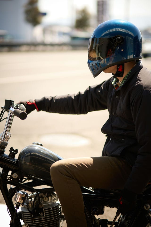 楽天市場】JADE/ジェイド/バイクヘルメット/FLOW GROSS BLUE(フロー