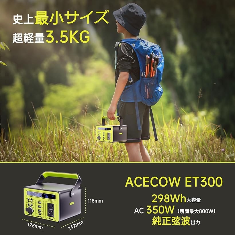 楽天市場】【楽天ランキング1位入賞】ポータブル電源 小型 大容量