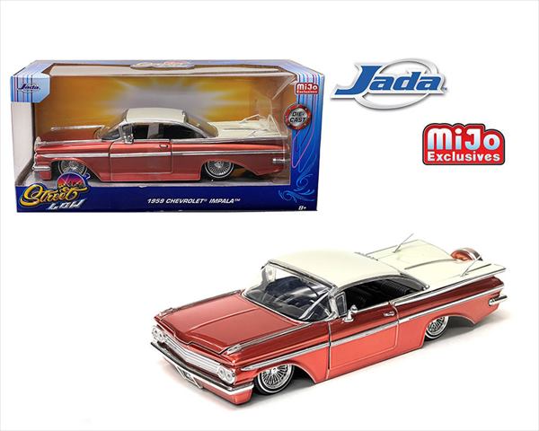 楽天市場】ミニカー 1/24 JadaTOYS 1959 シボレー インパラ