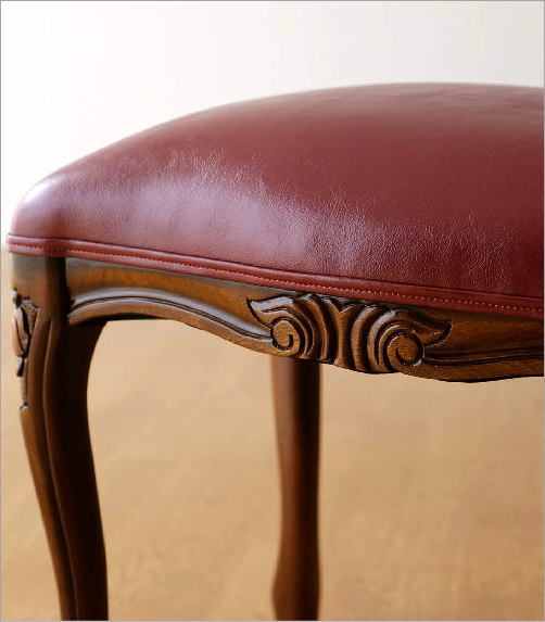 楽天市場】スツール 猫脚 アンティーク おしゃれ クッション 玄関 椅子