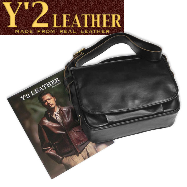 楽天市場】Y'2 LEATHER（ワイツーレザー）HORSE HIDE MAIL BAG SMALL