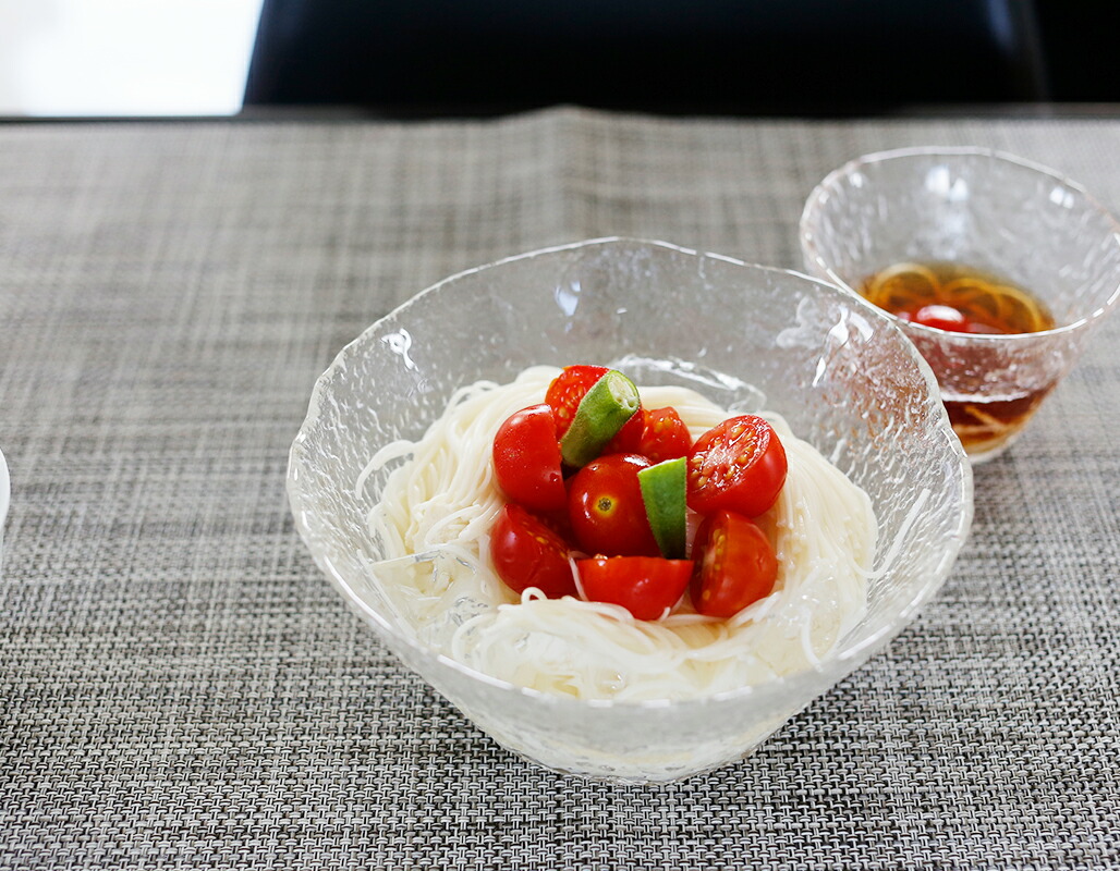 楽天市場】【3/1限定 P5倍】津軽びいどろ 初雪 そうめん 盛鉢 16cm