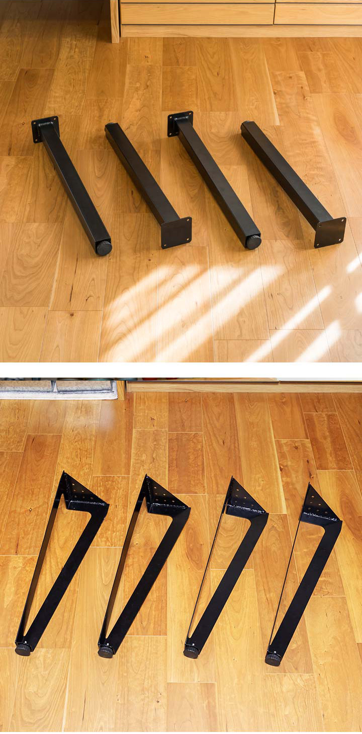 楽天市場】テーブル 脚 パーツ 4本組 高さ 完成目安69cm～70cm 脚のみ