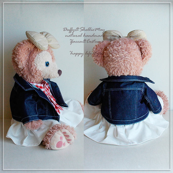 楽天市場】ダッフィー コスチューム グッズ シェリーメイ Sサイズ 43cm