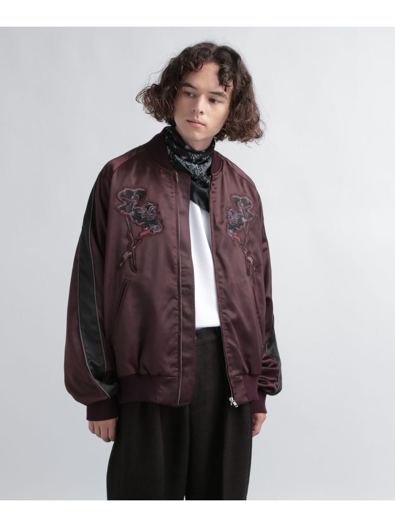 楽天市場】【SALE／50%OFF】(M)Dフラワーシシュウスカジャン HARE ハレ