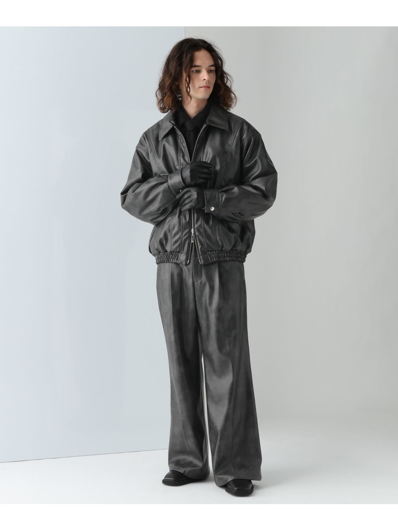 楽天市場】レザーナカワタコンパクトブルゾン HARE ハレ トップス