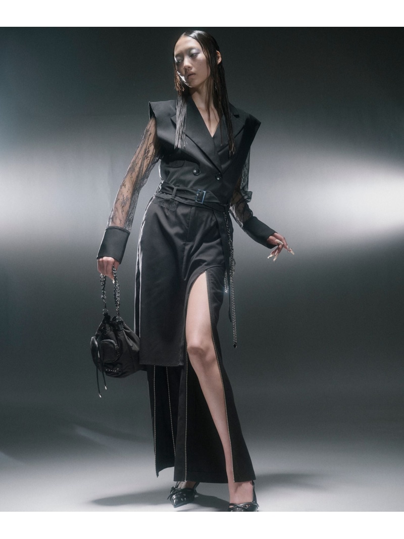 楽天市場】【EDGY MODE】ソデレースショートジャケット HARE ハレ