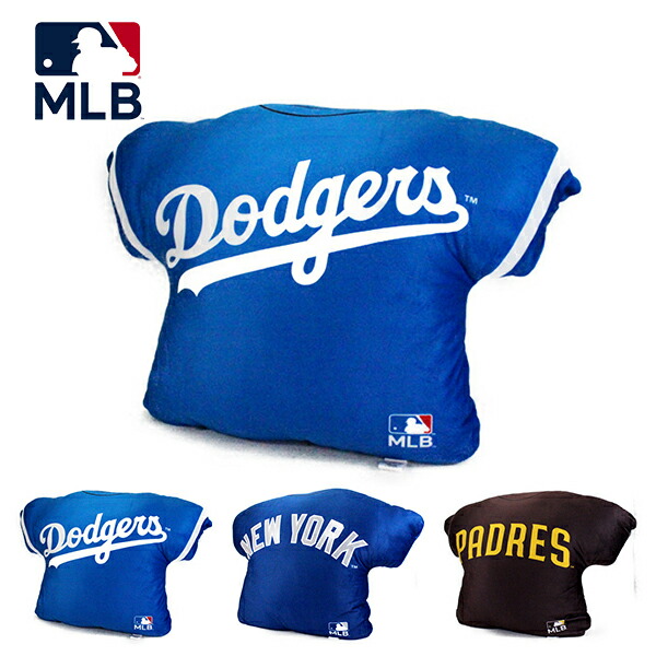 楽天市場】【送料無料】MLB クッション ユニフォーム ドジャース