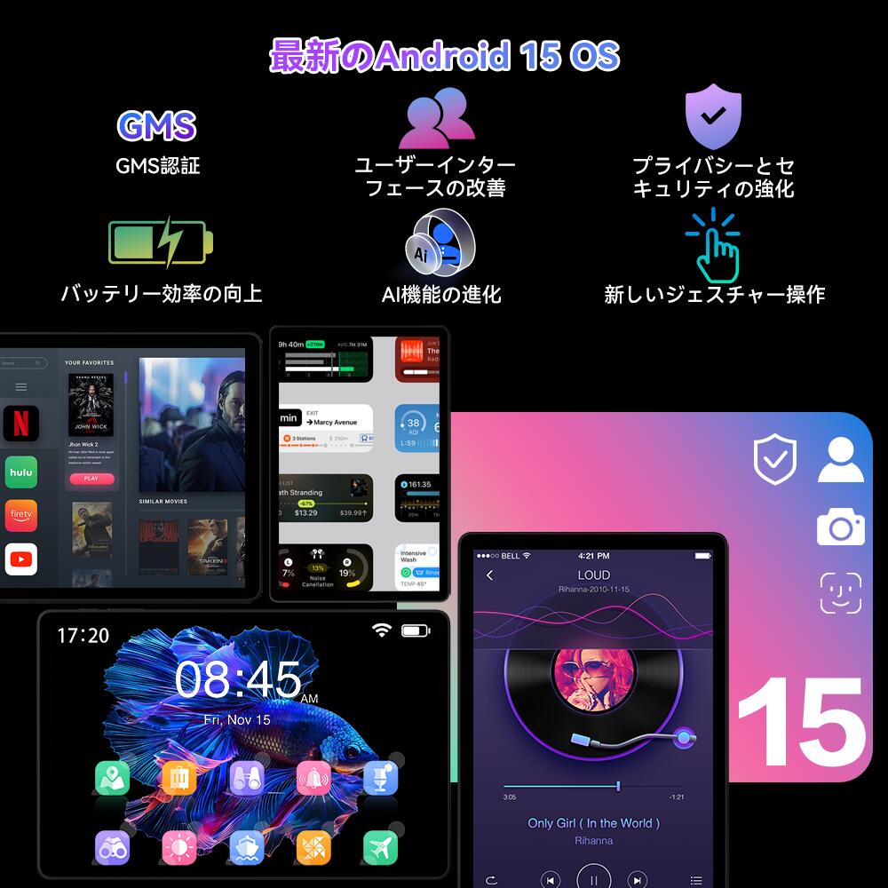 楽天市場】「クーポンで14999円」Android15 タブレット 11インチ FHD