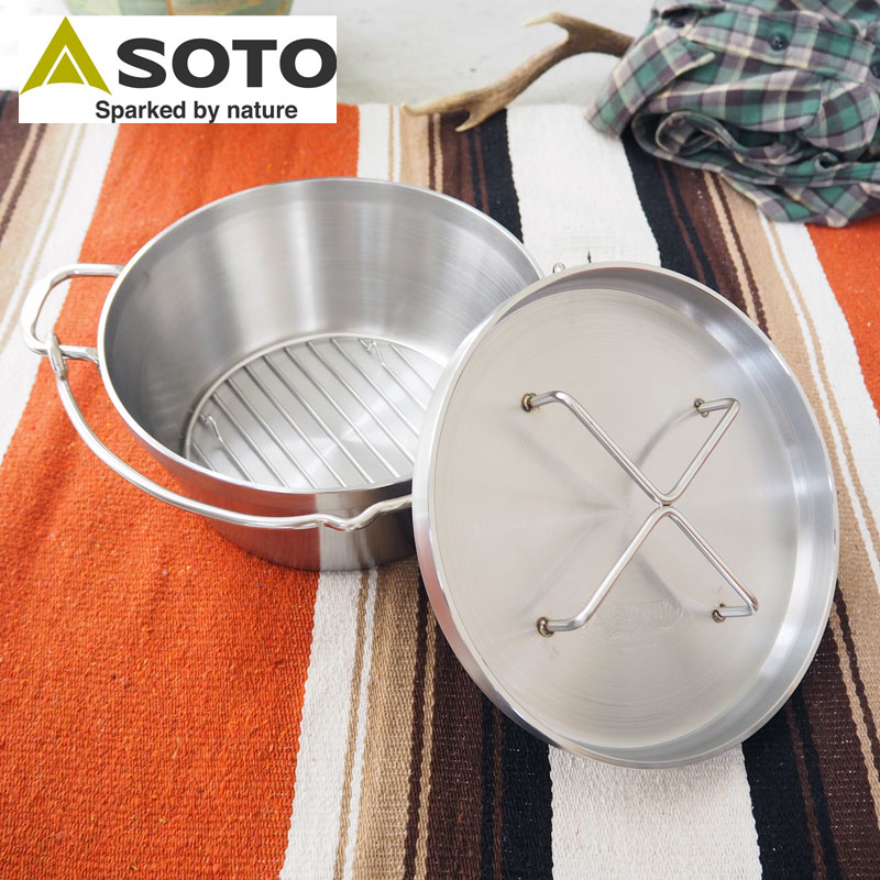 楽天市場】SOTO ソト ダッチオーブン ステンレスダッチオーブン 10
