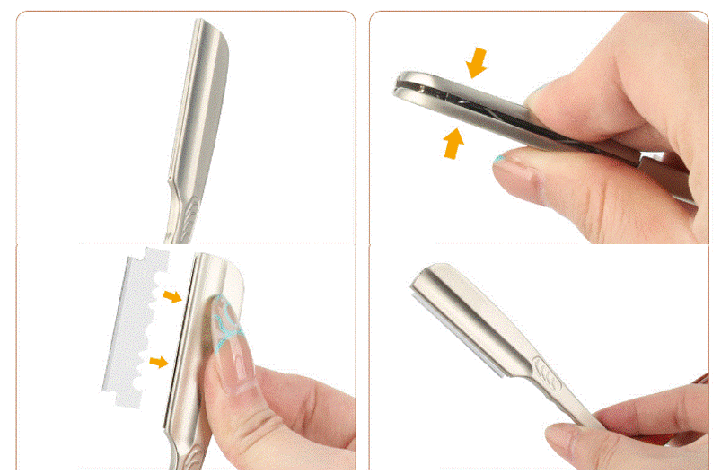 楽天市場】カミソリ ストレートレザー 折りたたみ式 替え刃式 西洋剃刀