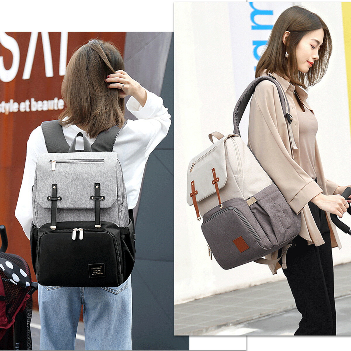 楽天市場】マザーズバッグ リュック マザーズリュック ママバッグ