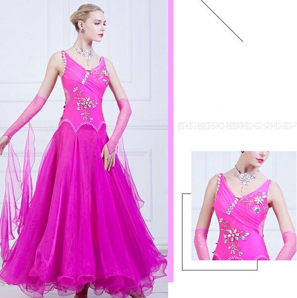 楽天市場】社交ダンス ドレス 社交ダンス衣装 初心者 練習着 競技着