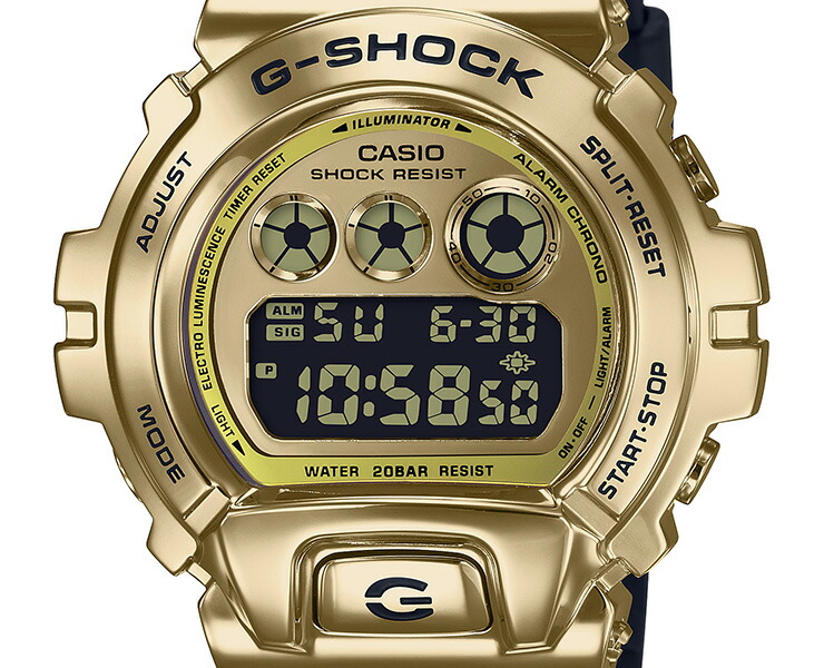楽天市場】カシオ Gショック オリジン 6900 メタルカバー ゴールド