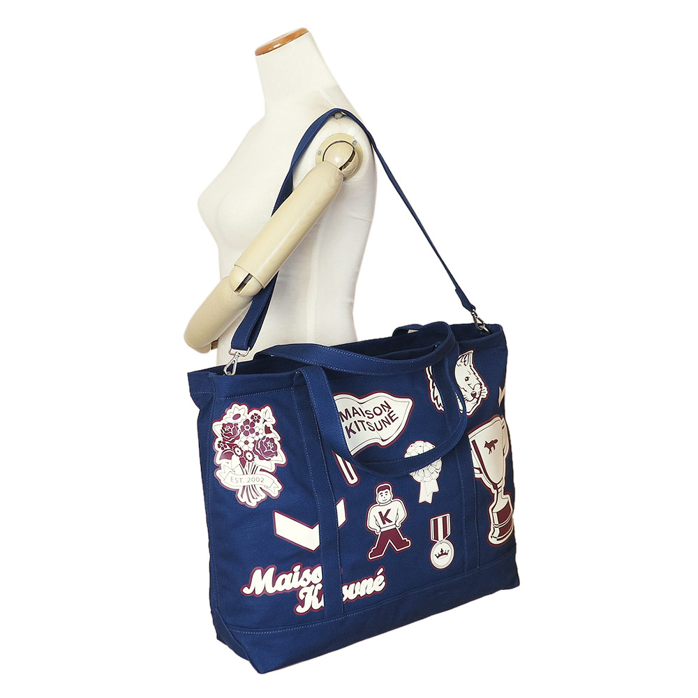 楽天市場】メゾンキツネ トートバッグ ショルダーバッグ マザーズ